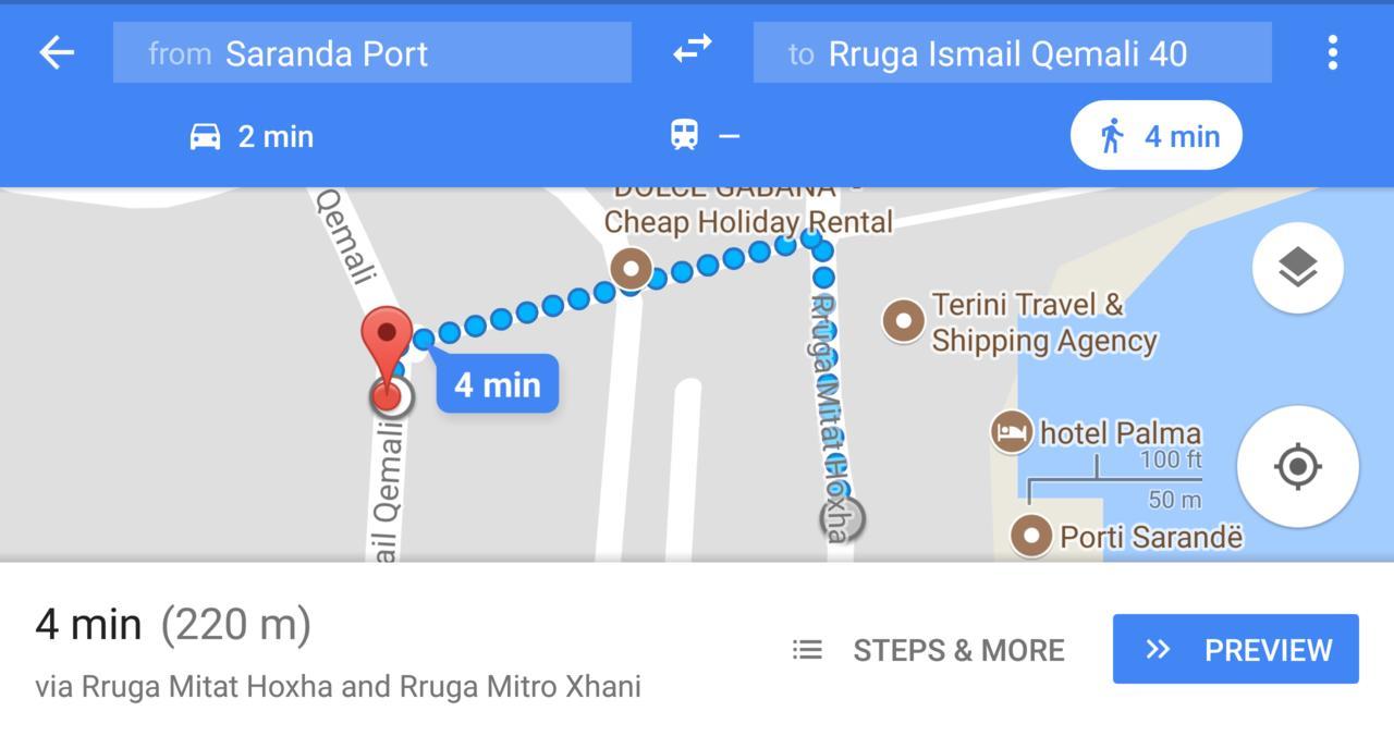 Hotel Rai Sarande Ruang foto